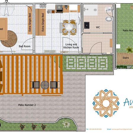 Aurisa Apartment Bari Eksteriør bilde