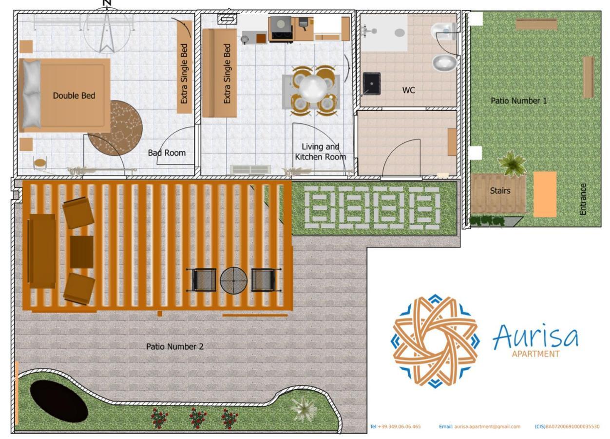 Aurisa Apartment Bari Eksteriør bilde
